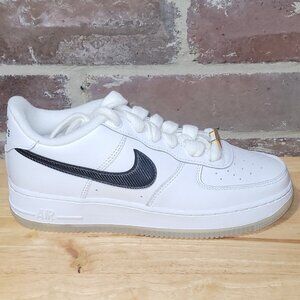 New Nike Air Force 1 '07 Low Bronx Origins White Black Size 7Y - Womens 8.5